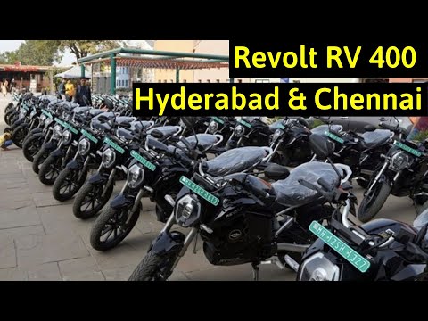 Electric Vehicles News 70 Revolt RV 400 Hyderabad & Chennai, Electric Bus Mumbai