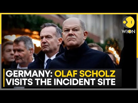 Germany Christmas Market Attack: Olaf Scholz Visits The Incident Site