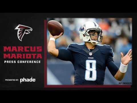 New Atlanta Falcons quarterback Marcus Mariota | Introductory press conference video clip