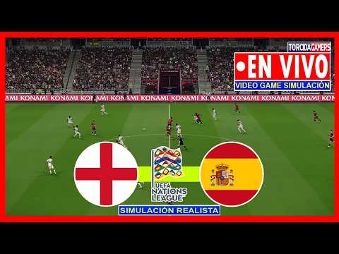 🔴EN VIVO: INGLATERRA VS. ESPAÑA | UEFA NATIONS LEAGUE 2026/2027 | PARTIDO DE HOY PES 2021