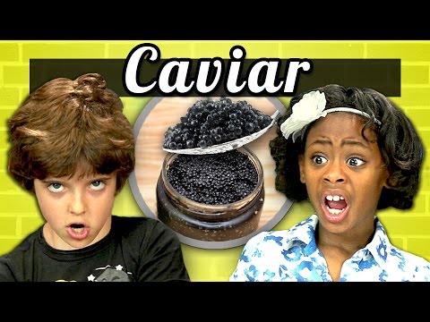 KIDS vs. FOOD #3 - CAVIAR - UCHEf6T_gVq4tlW5i91ESiWg