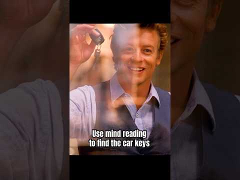 Use mind reading to find the car keys. #foryou #series #shorts #thementalist #drama
