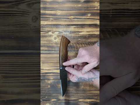 Tigerous Knives Damascus Hunting Knife