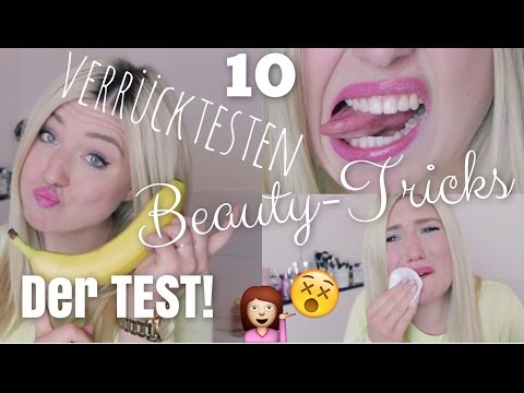 Die 10 VERRÜCKTESTEN BEAUTY TRICKS ♥ Der TEST ! - UCHfdTAyg5t4mb1G-3rJ6QsQ