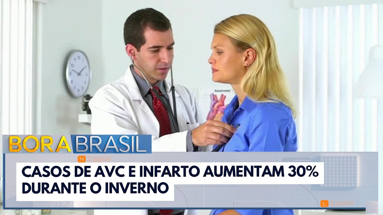 Casos de AVC e infarto aumentam 30 durante o inverno