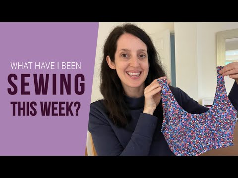 What have I been sewing this week? | A new dress plus swimwear!