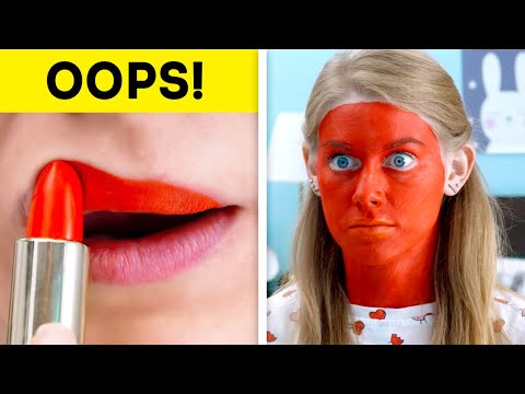 BEAUTY IS PAIN || 35 Annoying Situations We've All Been In - UC295-Dw_tDNtZXFeAPAW6Aw