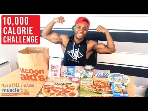 10,000 Calorie Challenge | Killer Epic Cheat Day!