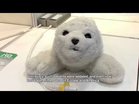 Cute Baby Seal Robot - PARO Theraputic Robot #DigInfo - UCOHoBDJhP2cpYAI8YKroFbA