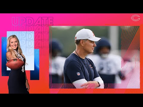 Update: Competition ramps up as pads go on | Chicago Bears video clip