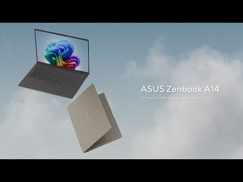 ASUS Zenbook A14 (UX3407) - Unload. Unplugged. Unlimited.