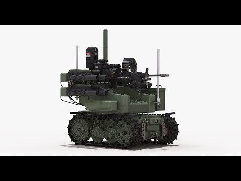 KSP RANGERIII UGV SHOOT/ARMED ROBOT WEPON STATION