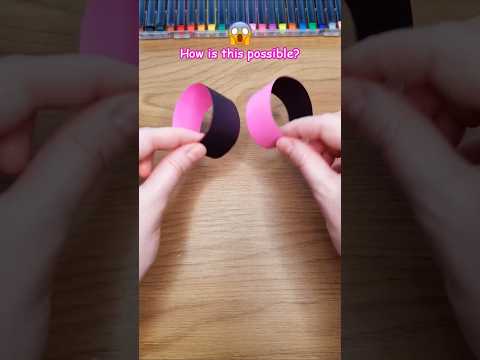 🖤💖Creative paper trick💖🖤#cute #papercraft #blackpink #2026