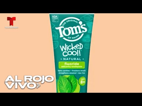 Hallan bacteria en la pasta dental Tom's of Maine según revela la FDA