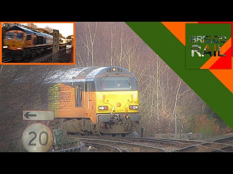 Chasing the Colas Rail Class 67s | Farnborough (Main)/North Camp/Ash Vale | 18/02/2021