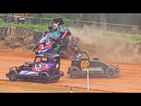 Waharoa Speedway - Stockcars - 8/12/24 - dirt track racing video image