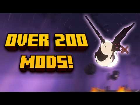 200+ Mods vs The Ender Dragon
