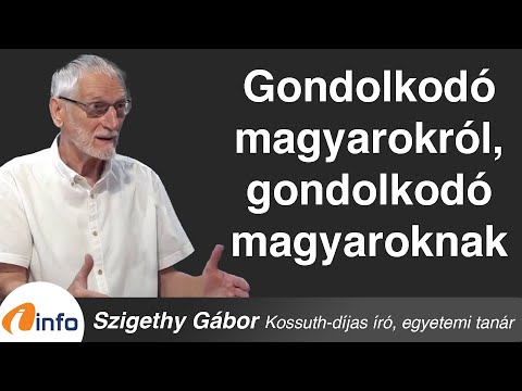 Ezeréves utazás: Gondolkodó magyarokról, gondolkodó magyaroknak. Szigethy Gábor, Inforádió, Aréna