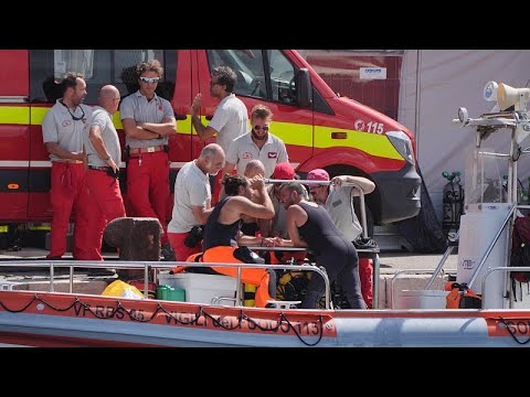 Live: Search and rescue efforts continue after British tycoon's yacht capsized off coast of Sicily