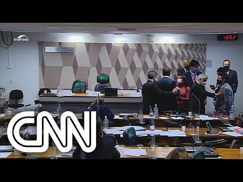 Senadores precisam apartar discussão entre Luis Miranda e Marcos do Val | EXPRESSO CNN