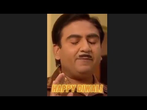 Happy Diwali ft. Jethalal 😂• Jethalal Diwali song edit🎆• TMKOC Diwali edit ✨•HD • MANASH YT #shorts