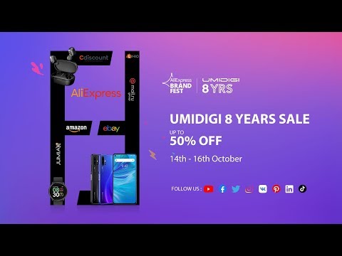 Celebrate UMIDIGI 8 Years with Us!