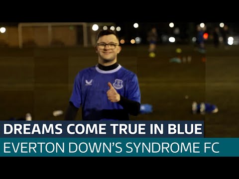 The stars fulfilling their dreams in Everton's Down's Syndrome football team | ITV News