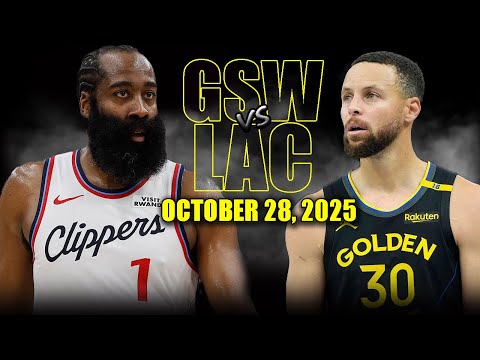 Golden State Warriors vs Los Angeles Clippers Full Game Highlights - October 28, 2025 | NBA Season