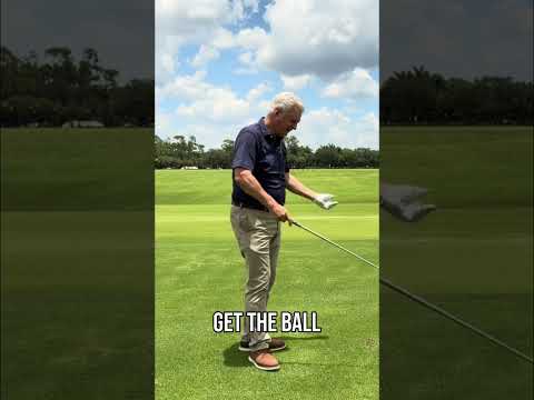 Learn the movement instead of trying to hit the ball