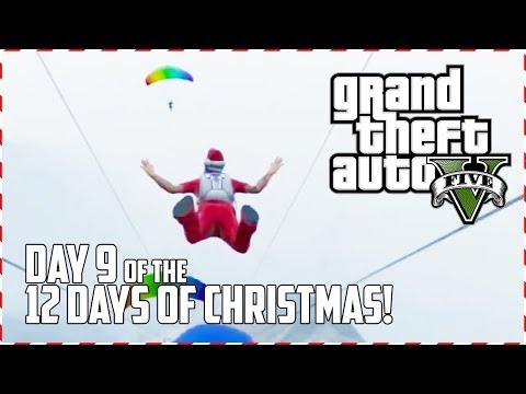 GTA 5 Online - Santa Wingsuit! (Day 9 of 12) (GTA V) - UC2wKfjlioOCLP4xQMOWNcgg