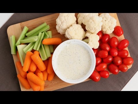 Homemade Ranch Dressing Recipe - Laura Vitale - Laura in the Kitchen Episode 906 - UCNbngWUqL2eqRw12yAwcICg