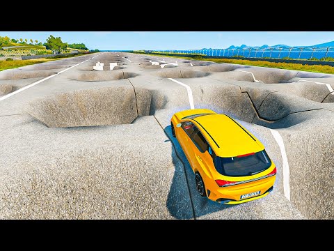 Cars vs Massive Speed Bumps #11 | BeamNG Drive