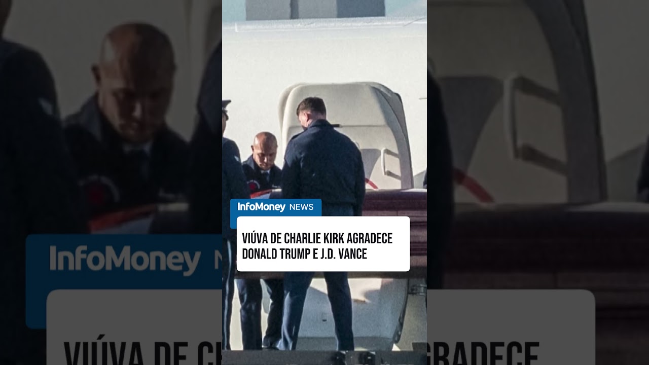 Viúva de Charlie Kirk se manifesta pela primeira vez e agradece Trump e J.D. Vance