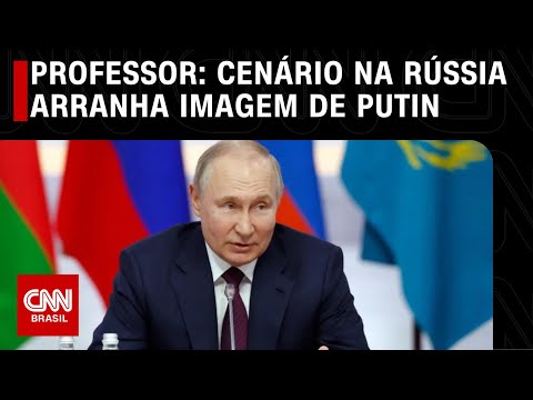 Cenário na Rússia arranha imagem de Putin, diz professor | CNN PRIME TIME