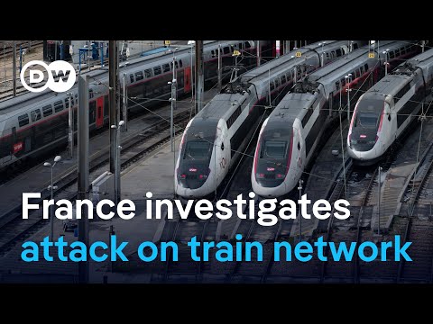 What's behind the attack on French train lines | DW News