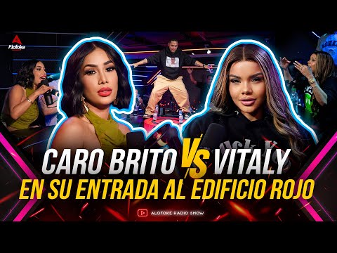 PRIMICIA! CARO BRITO BIENVENIDA A EL EDIFICIO ROJO CON VITALY SANCHEZ (ALOFOKE RADIO SHOW LIVE)