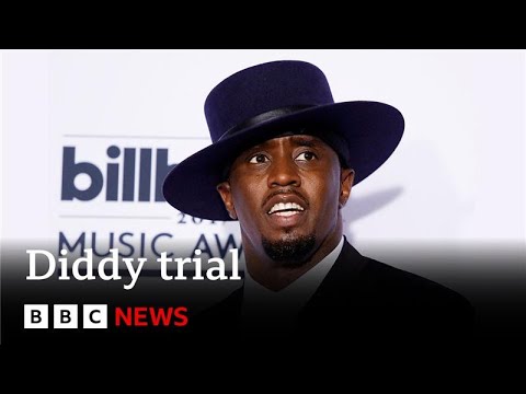 Sean 'Diddy' Combs arrives in court for sex-trafficking trial | BBC News