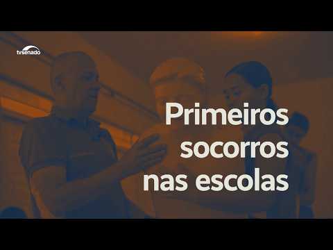 Primeiros socorros: estudantes podem aprender noções básicas Primeiros socorros: estudantes podem aprender noções básicas