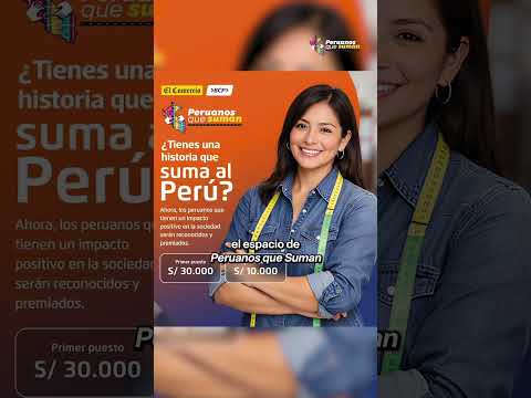 Peruanos que suman regresa en su tercera edición con grandes premios | El Comercio