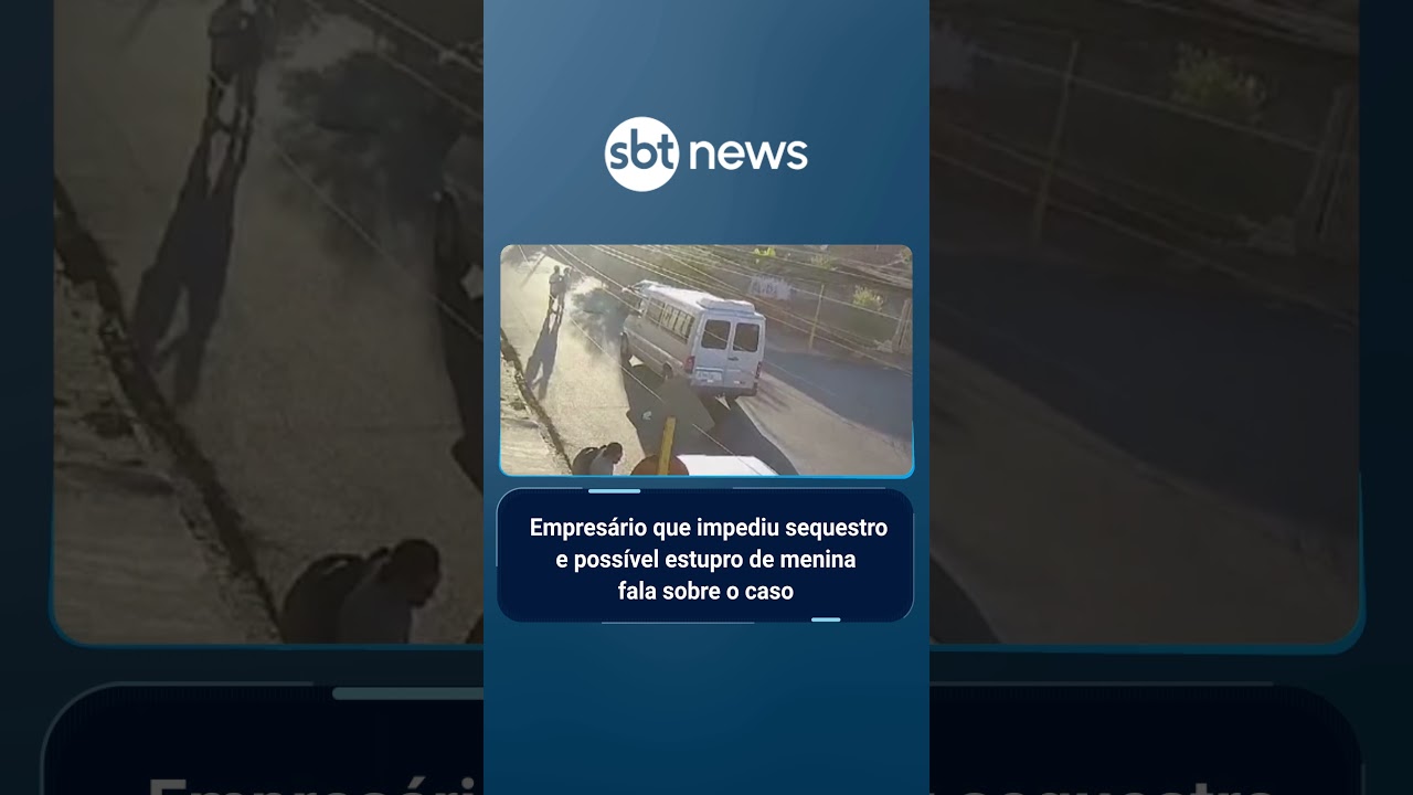 Empresário que impediu sequestro e possível estupro de menina fala sobre o caso