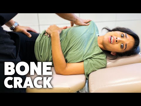 Video: Getting our BACKS CRACKED by a Chiropractor!