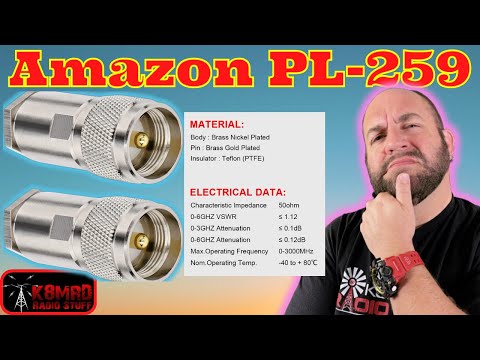 Amazon PL-259 Clamp Connector | Super Easy Installation