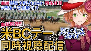 海外G1 米 ブリーダーズカップ 2025 フォーエバーヤング等出走！【海外競馬同時視聴】競馬ライブ #四条大学血統ゼミ