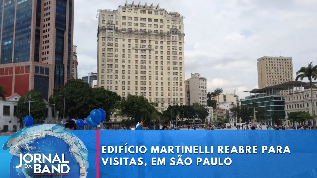 Edifício Martinelli reabre para visitas em São Paulo | Jornal da Band