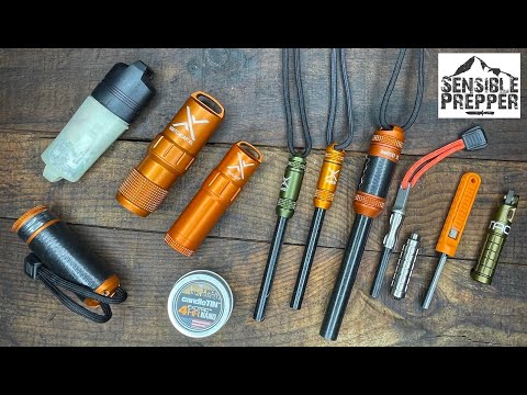 My Favorite Fire Starting Tools!