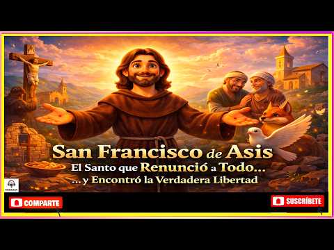 San Francisco de Asís: El Santo que Renunció a Todo… y Encontró la Verdadera Libertad✨