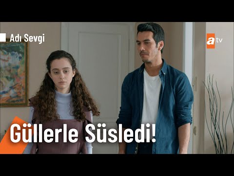 Volkan, Zeynep için odayı güllerle süsledi - @Adı Sevgi 3. Bölüm