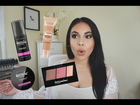 New Drugstore/Maybelline Makeup: First Impressions, Demo + Review | juicyyyyjas | JuicyJas - UCqTR5f7YkGro3cPv23SqcqQ