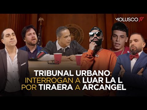 Luar La L es interrogado en el Tribunal Urbano por tirarle a Arcangel ?