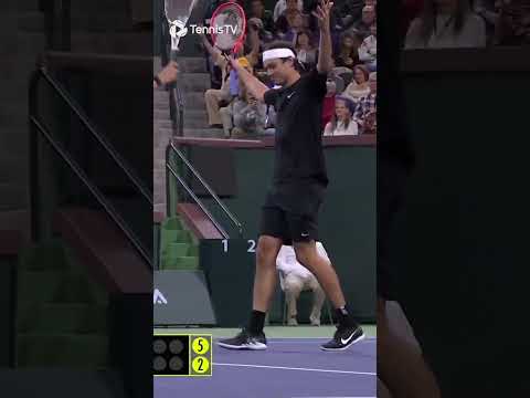 Taylor Fritz Reverse Serve Madness! 🔥